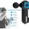 lesparty Muscle Massage Gun,Masseur de Tissus Musculaires Profonde pour le Dos Cou Muscle Soulager avec 12 Têtes, Une Clé pour