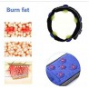 Vibration Ceinture Massage électrique, régime Ceinture Musculaire Abdominale, équipement sans Fil, Massage Musculaire, Perte