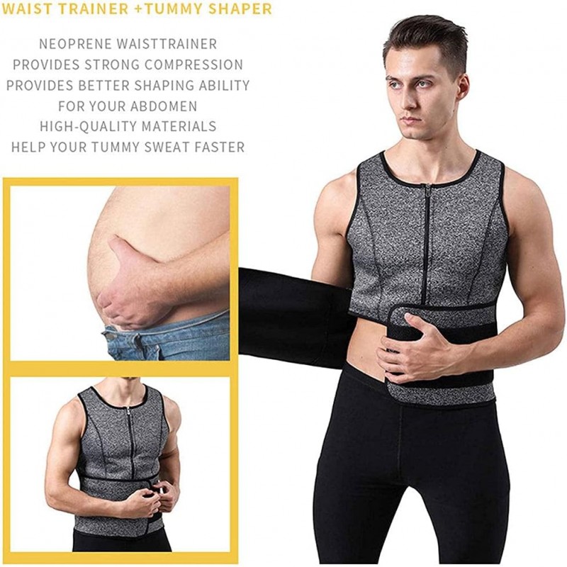Corset de sport pour homme, ceinture de perte de poids réglable, gilet de mise en forme, corset de fitness, activités sportives,