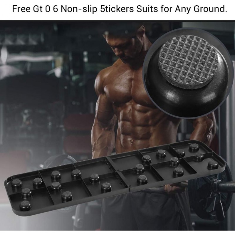 9 en 1 Système de Pliage Push-up Bracket Board Portable Fitness Workout Gym Exercise Stands for Home
