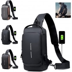 Anti-theft shoulder bag