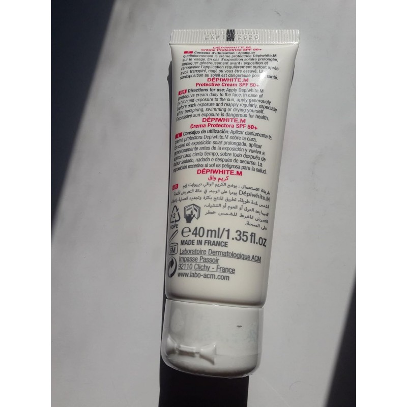 Mac Tools ACM Dépiwhite.M Crème Protectrice SPF50+