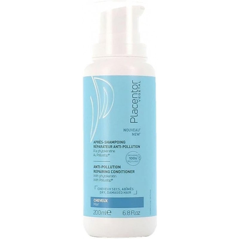 Placentor Végétal Après-Shampoing Réparateur Anti-Pollution 200 ml