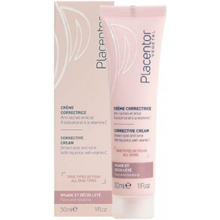 Placentor VÉgÉtal - Creme Correctrice Visage Et Decollete 30ml Placentor Vegetal