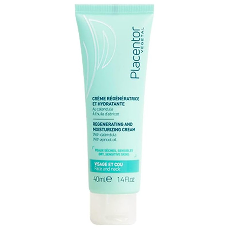 Placentor Végétal Crème Régénérante et Hydratante Peaux Sèches et Sensibles 40ml