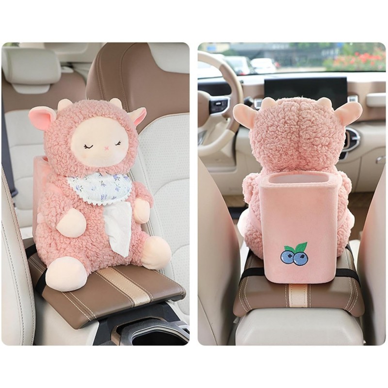  Conteneur de Mouchoirs pour Voiture