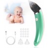 ACWOO Aspirateur Nasal pour Bébé, Mouche Bebe Electrique avec 5 Niveaux d'aspiration et 2 Tailles d'embouts en Silicone,