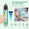 ACWOO Aspirateur Nasal pour Bébé, Mouche Bebe Electrique avec 5 Niveaux d'aspiration et 2 Tailles d'embouts en Silicone,