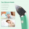 ACWOO Aspirateur Nasal pour Bébé, Mouche Bebe Electrique avec 5 Niveaux d'aspiration et 2 Tailles d'embouts en Silicone,
