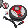 Gonfleur de pneu avec manomètre, compresseur d'air portable | Gonfleur de pneus,Gonfleur multifonctionnel 12V avec manomètre à