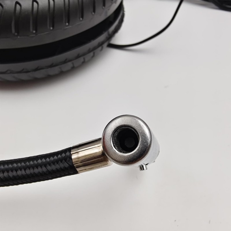 Gonfleur de pneu avec manomètre, compresseur d'air portable | Gonfleur de pneus,Gonfleur multifonctionnel 12V avec manomètre à